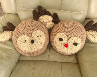 Deer Pillow PDF Crochet Pattern INSTANT DOWNLOAD
