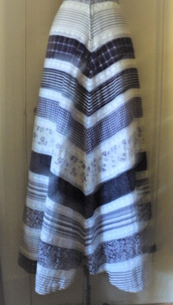PATCHWORK SKiRT, MOUNTAIN ARTISaNS,  Appalachia, … - image 2