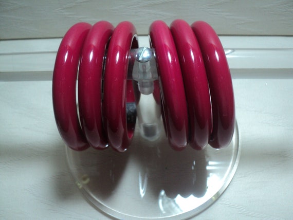 Bangles, SET of 6 BANGLES, Assorted Colors, Red, … - image 8