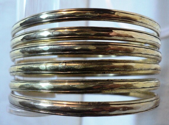 Thin Bangles,Thin Brass Bangles, Thin Horn and Br… - image 3