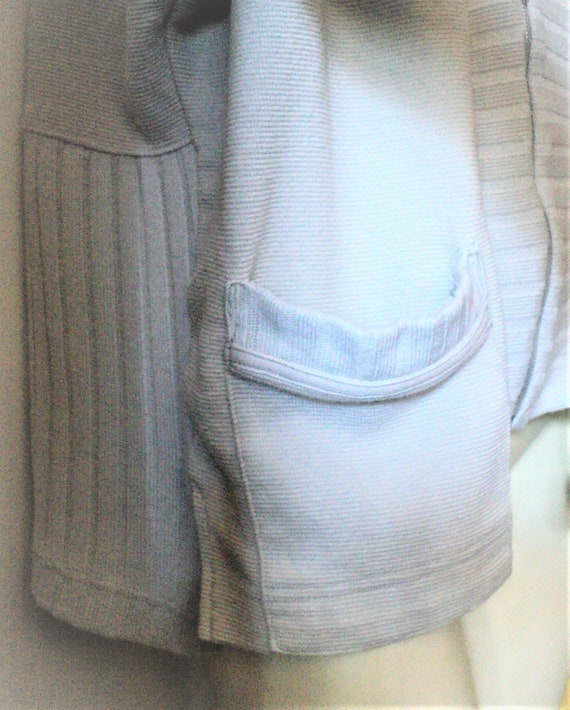 JACKET, Light Grey, Prisma Collection, 100% Cotto… - image 3