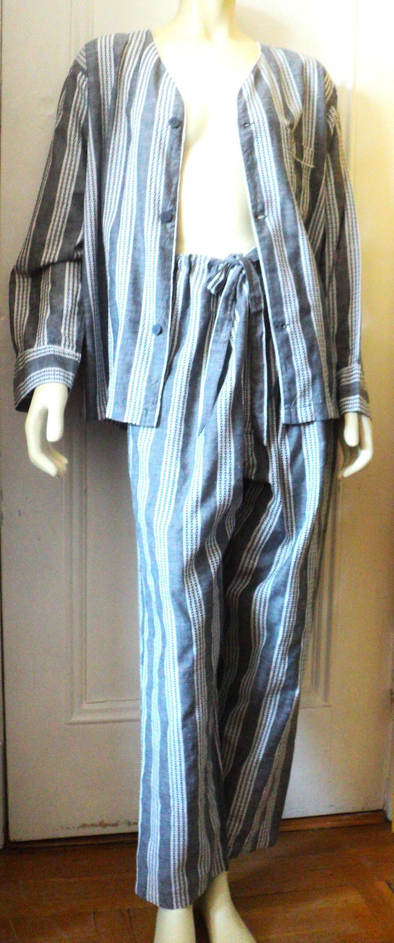 PAJAMAS, Long Sleeve, SUMMER, At Home LOUNGEWEAR, 