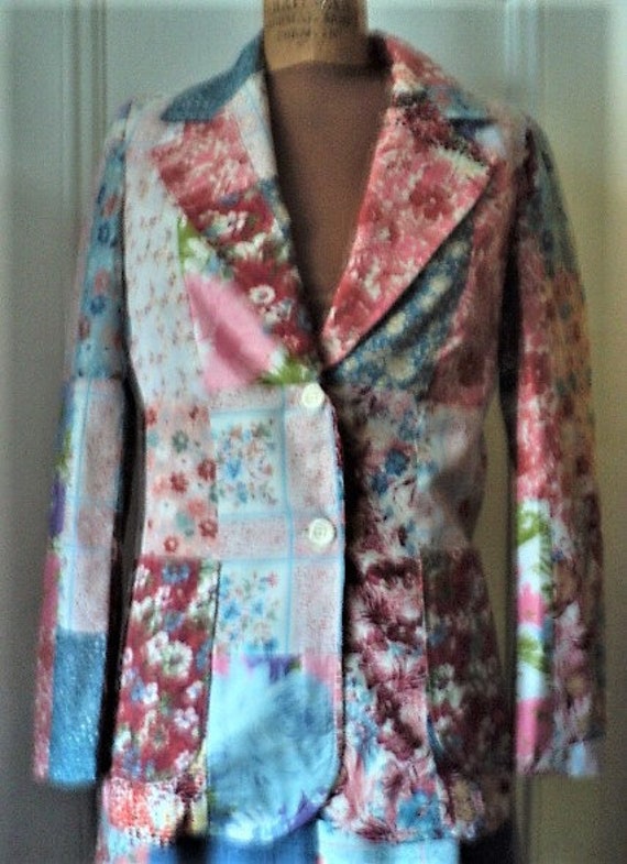 PATCHWORK JACKET, MOUNTAIN ARTiSaNS, Blazer Cut, … - image 8