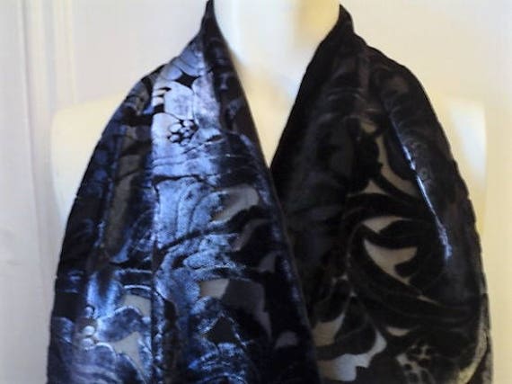 Devoré, Vintage, Shimmering BurnOut Velvet, Devoré