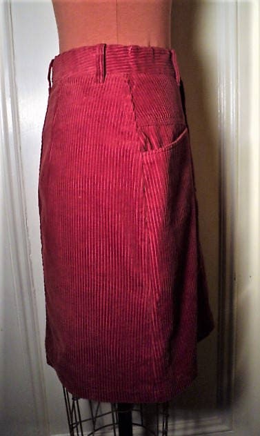 SKIRT CORDUROY Wide Wale Bern Conrad DESIGNER Mini Skirt - Etsy