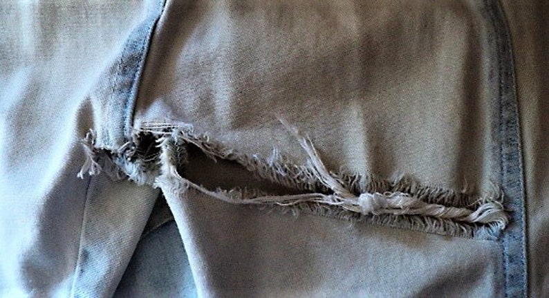 Bibbed Overall Made in Denmark DeNIM OVERaLLS 70s Vintage TRANSIT PAR-SUCH Ripped Acid Washed