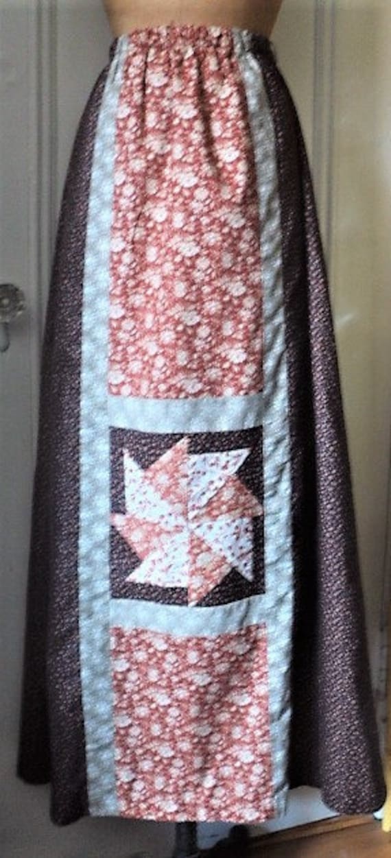 VINTAGE MOUNTAIN ARTISANS, MaXi Skirt, PaTCHWoRK S