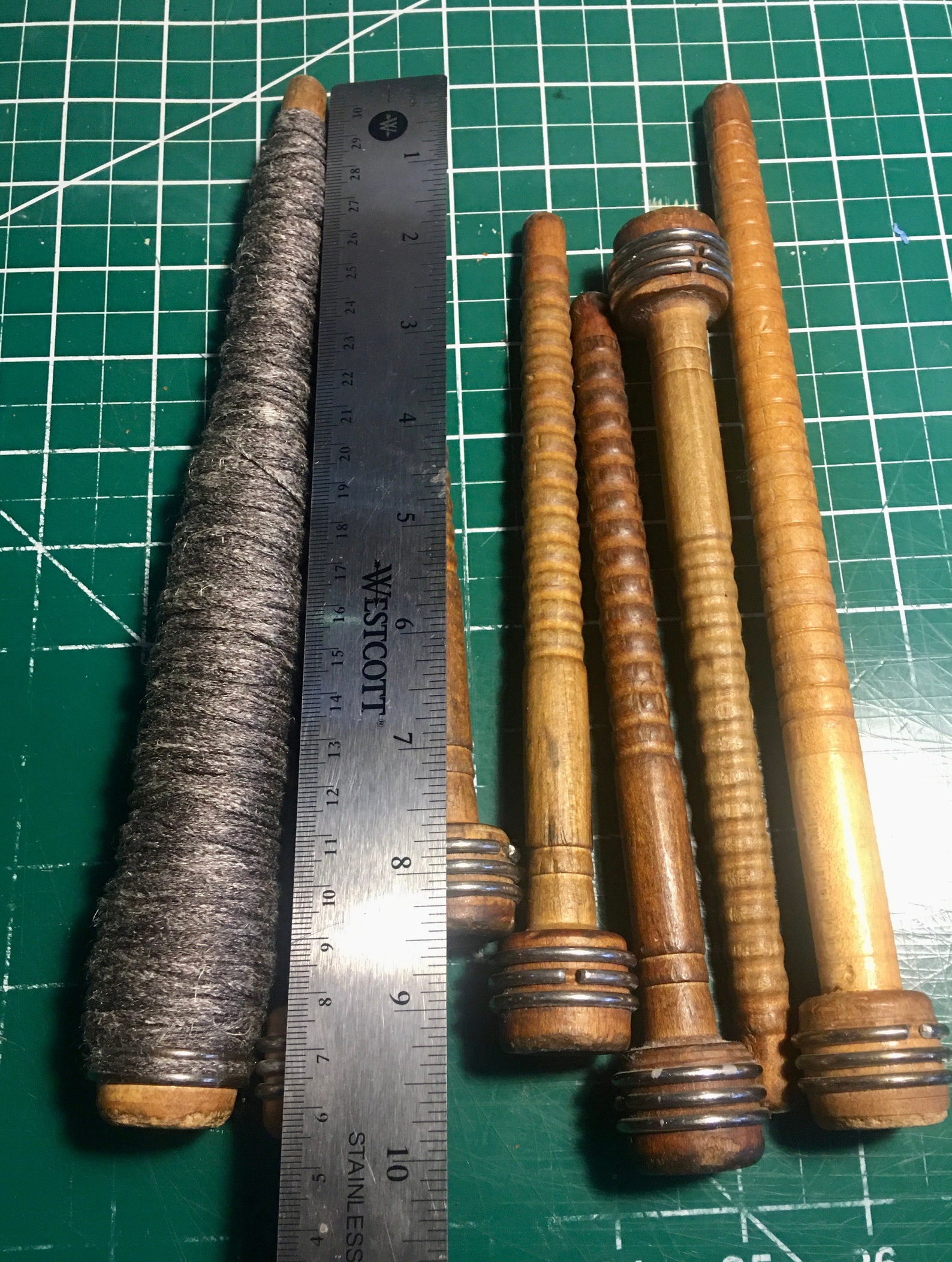 Vintage Weaving Shuttle Quill Bobbins Etsy