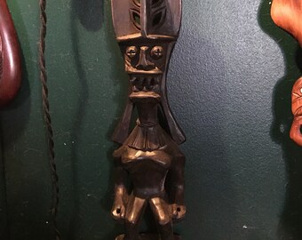 Bakunawa Tiki Hand Carved Statue - Large