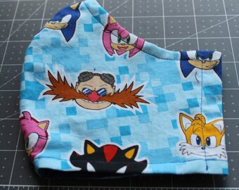 Masker Sonic Characters met filterzakje