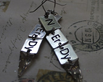 オタクなスワロフスキークリスタルイヤリング