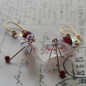 Swarovski Crystal umbrella earrings