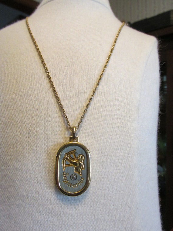 Pierre cardin cheap zodiac necklace