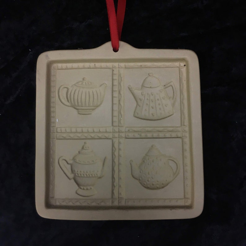 1996 teapot Cut-Apart Brown Bag Cookie Art mold