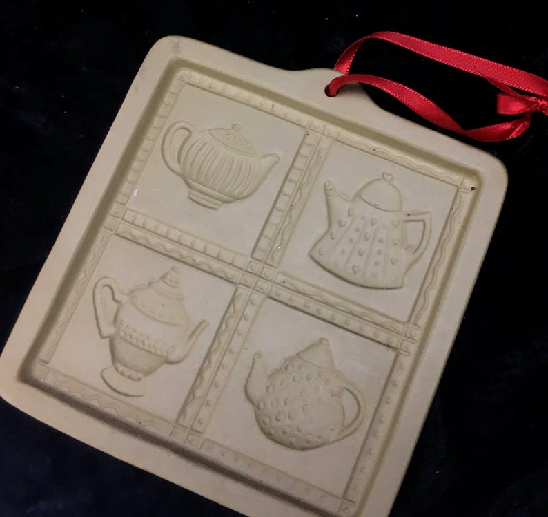1996 teapot Cut-Apart Brown Bag Cookie Art mold