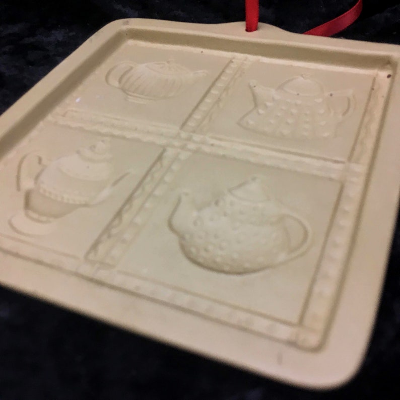 1996 teapot Cut-Apart Brown Bag Cookie Art mold