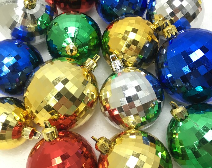 Unbreakable Disco Ball Ornament Choose One or Create Your Own Set