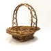 lovely basket with great handle, wedding shower gift; porch decor housewarming hostess idea; medium sized 10.5”wide, 3' deep, 10.5' tall 