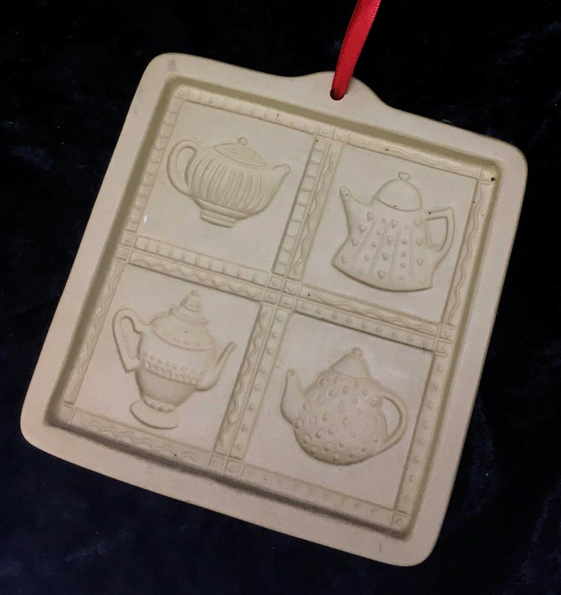 1996 teapot Cut-Apart Brown Bag Cookie Art mold