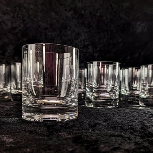 Schott Zwiesel Crystal Whiskey Tumblers: Vintage German Barware