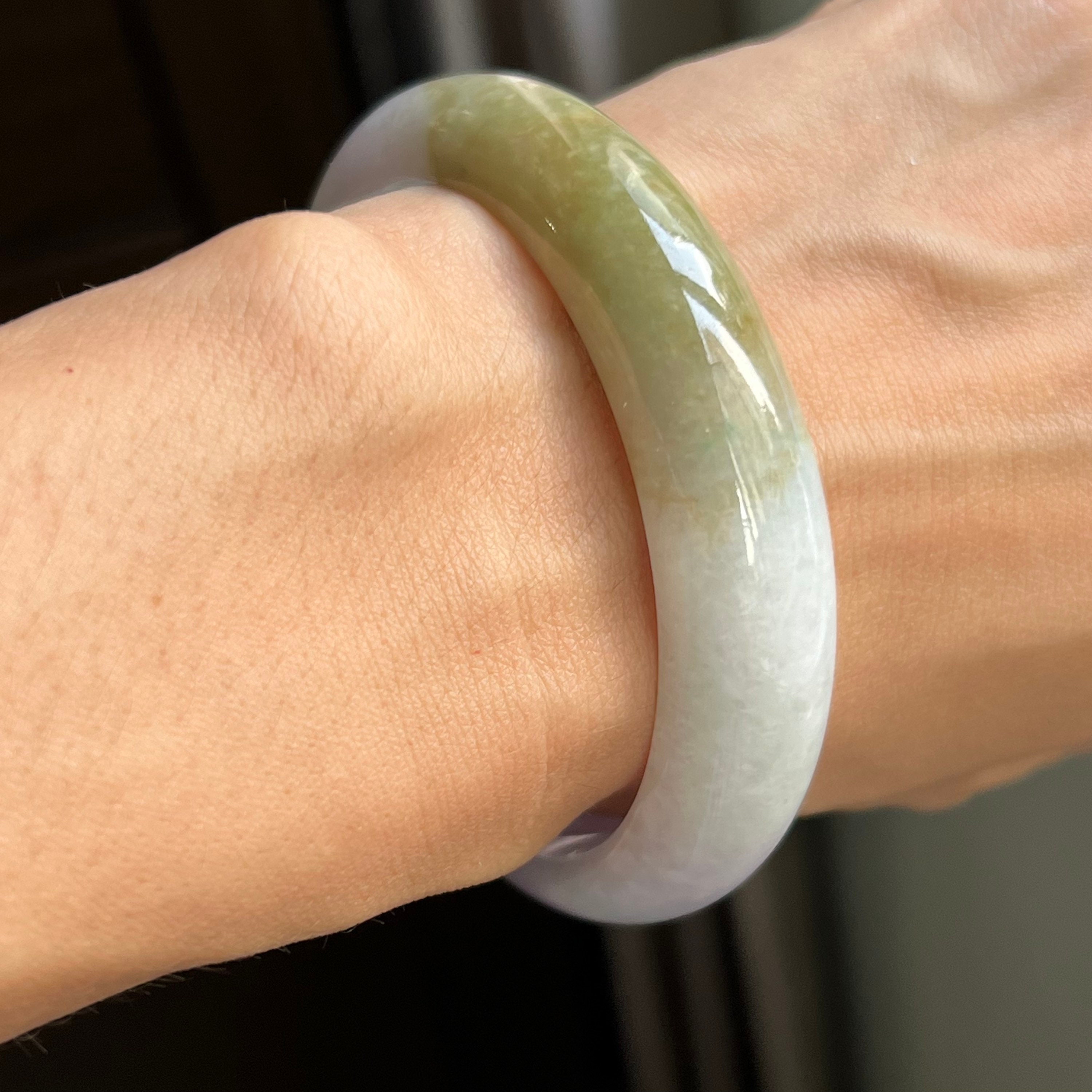 Jade Nephrit Grün Edelstein Stretch Armband Längen Wahl