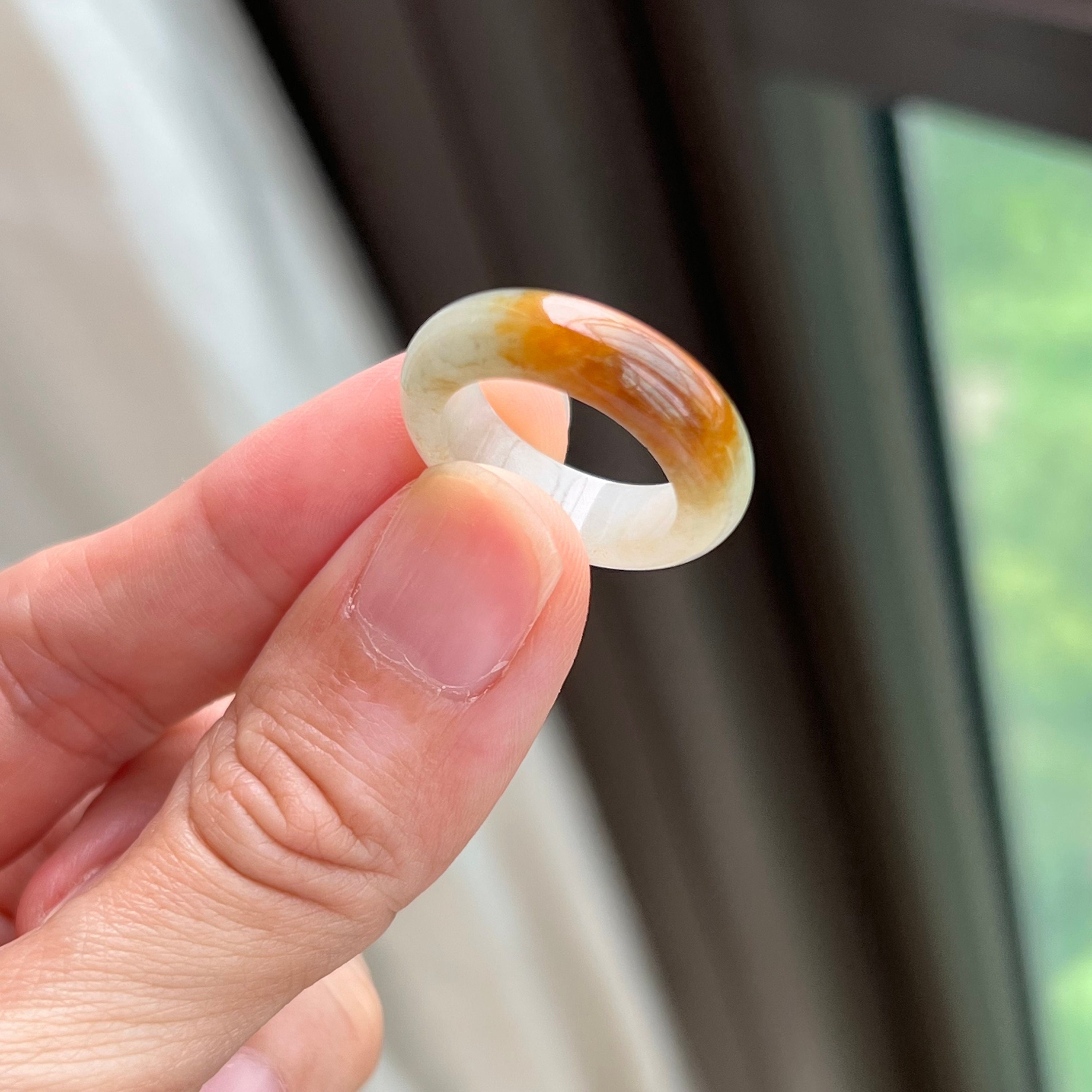 Brown clearance jade ring