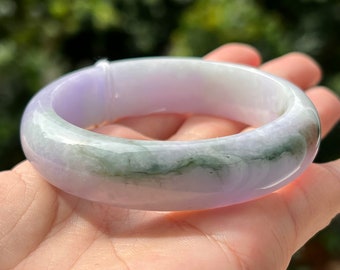 翡翠バングル 58.1 mm (2.29