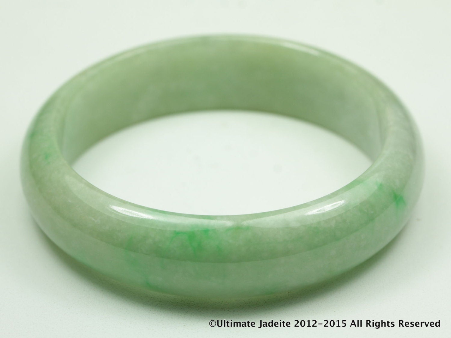 グレードA 翡翠バングルブレスレット - 黄緑、57.5 mm - Etsy 日本