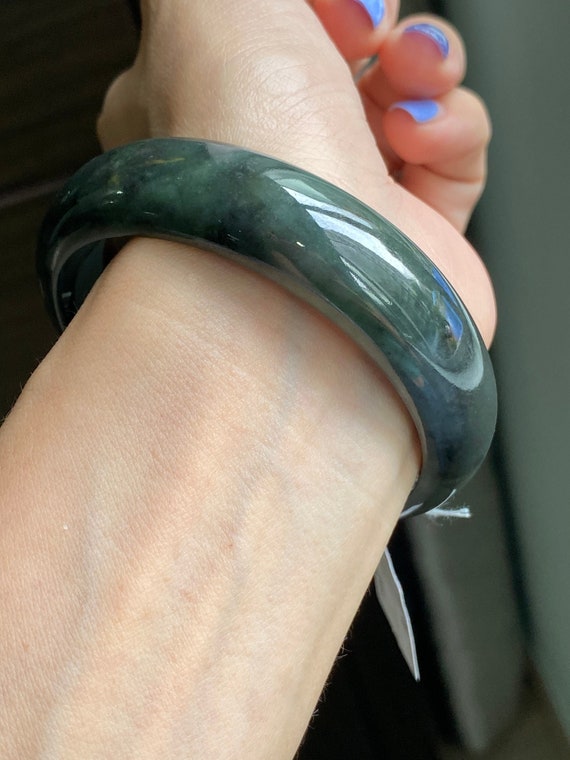 Natural jade bangle deals
