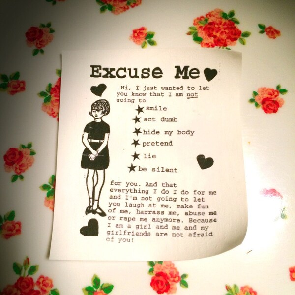 RIOT GRRRL Feminist Patch