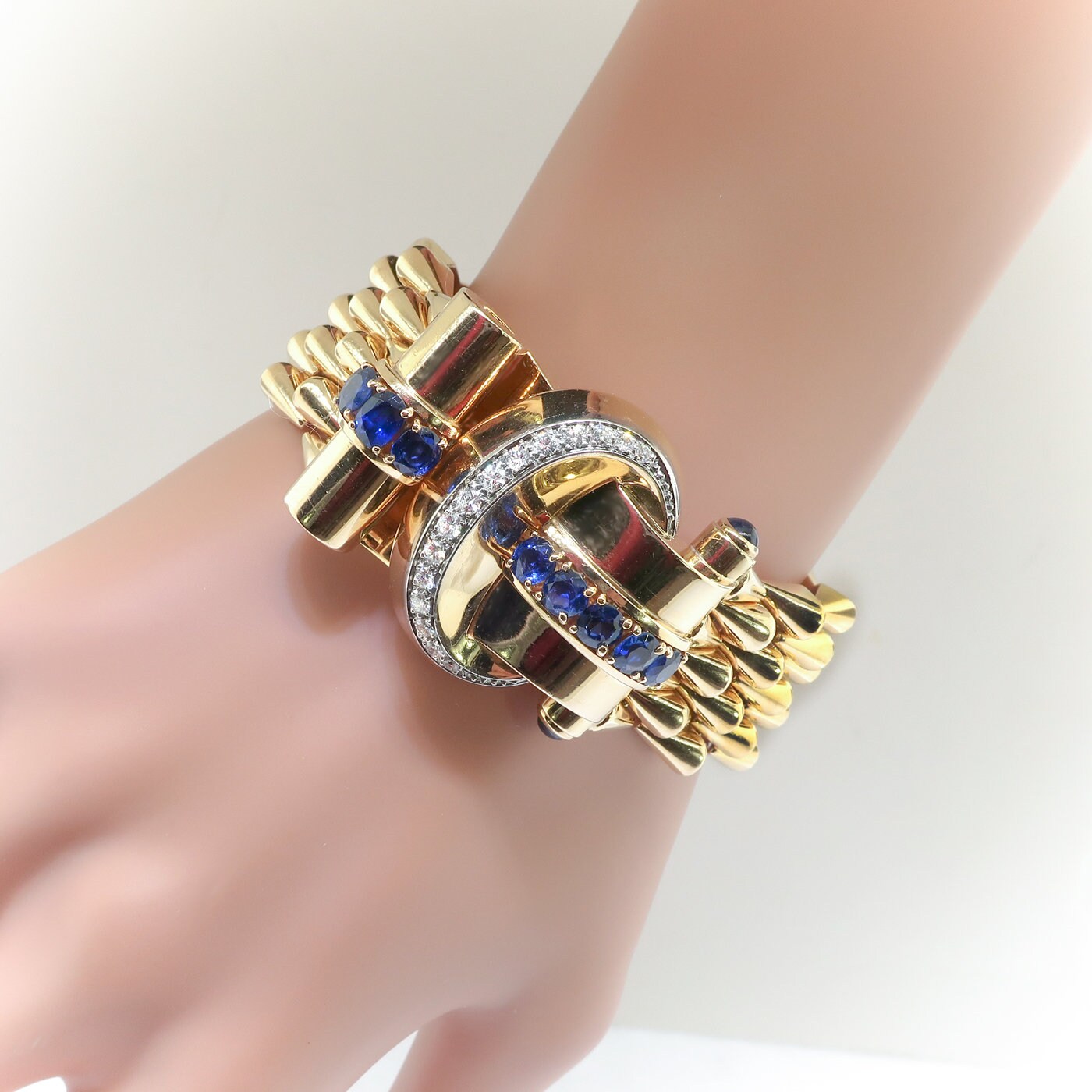 ◆VINTAGE◆【Tiffany & Co】ボウ*リボン*ダイヤブレスレット ◇VINTAGE◇【Tiffany & Co】ボウ*リボン*ダイヤブレスレット