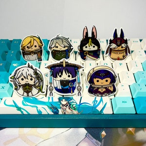 Genshin Squish Pins Sumeru Group 1