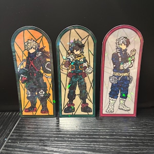 Hero School-gebrandschilderd glasstickers