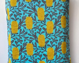 Handmade Padded Book Nest (Large) | Book Protector Sleeve with Pocket | Unique Fabric Design | Travel-Friendly Book Pouch