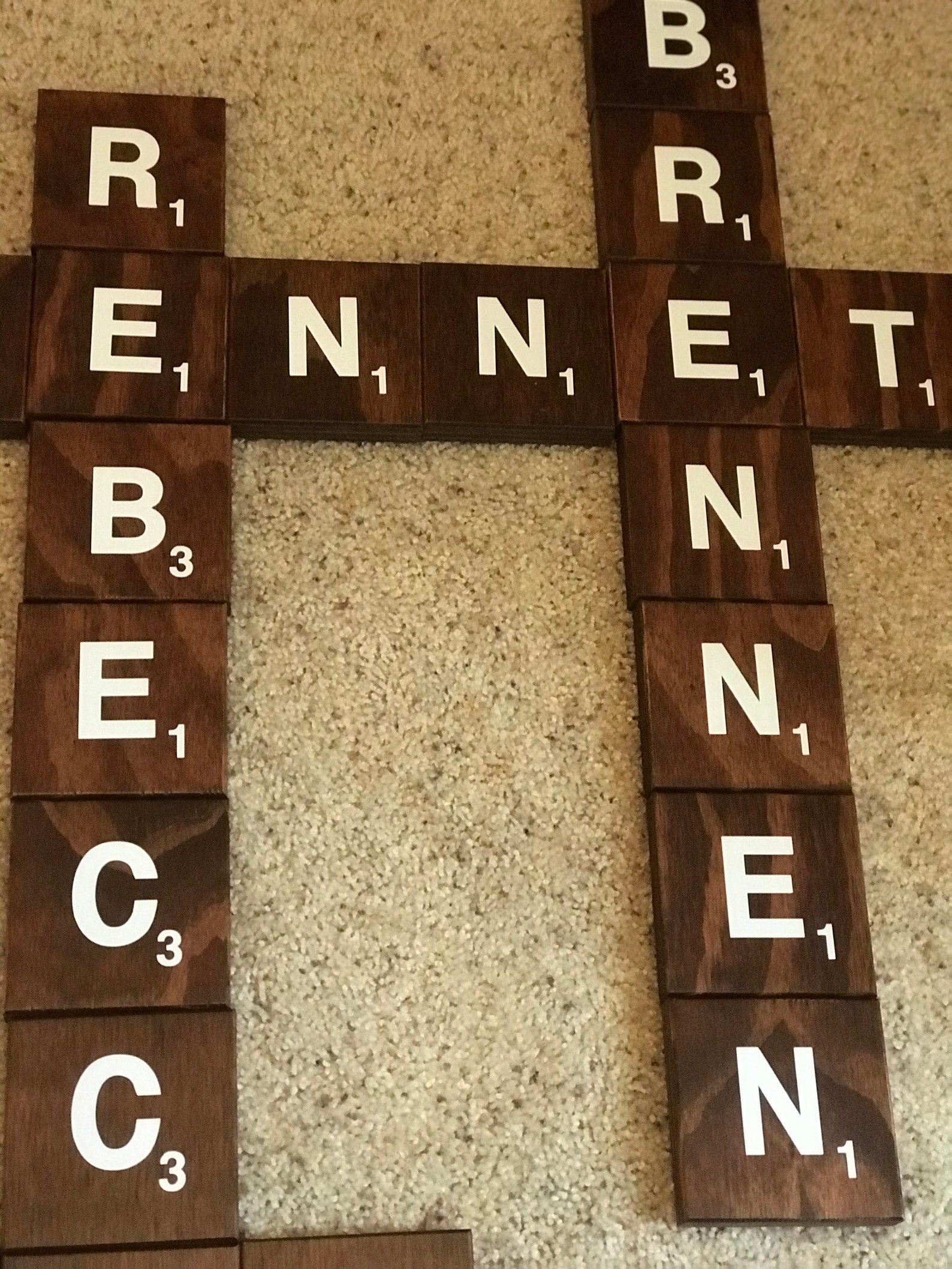 Scrabble Tile Adhesive Vinyl Decal DECAL only for DIY Etsy Italia