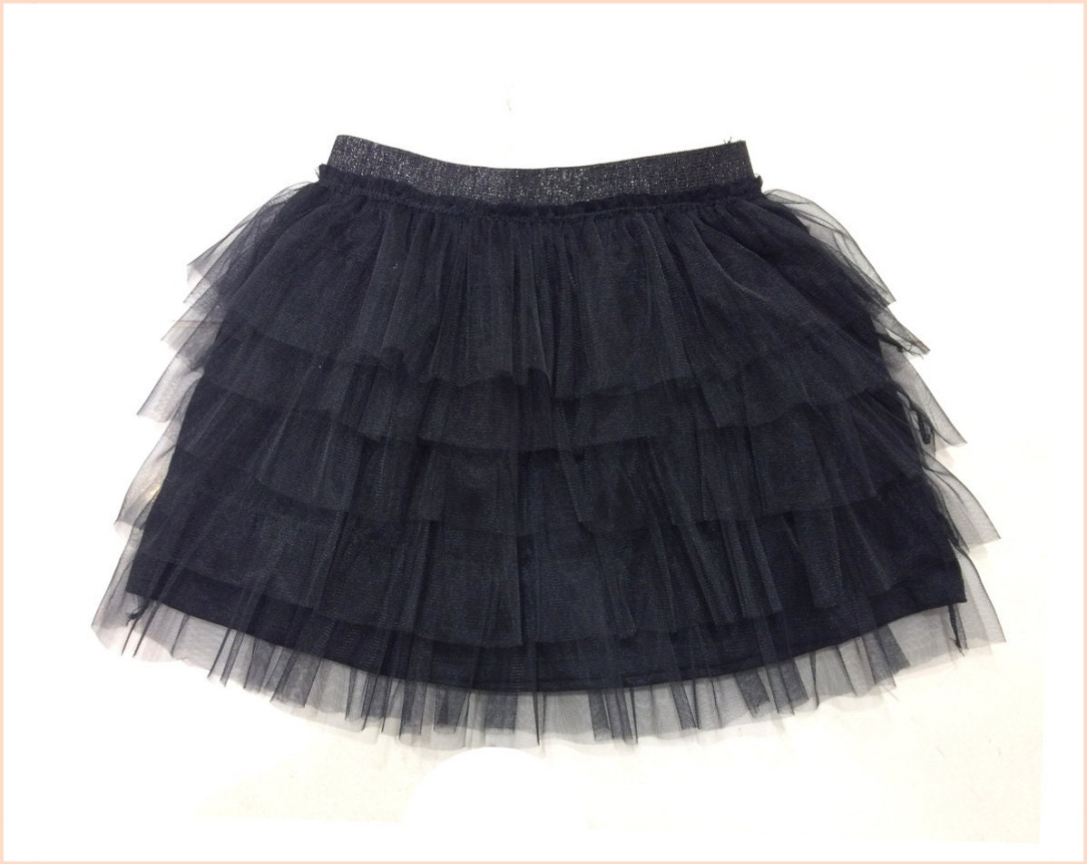 black tulle skirts