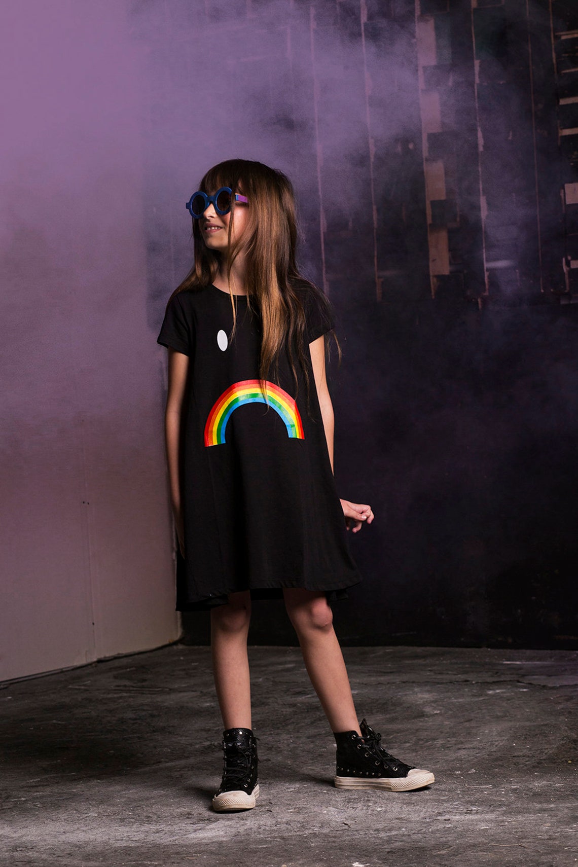 Toddler Black Dress Organic Cotton Dress Toddler Girl Etsy