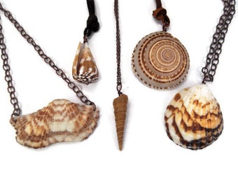 Natural Seashell Necklace - Summer Beach Shell Necklace