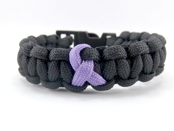 Alzheimer/'s//Dementia Awareness Paracord 550 Bracelet