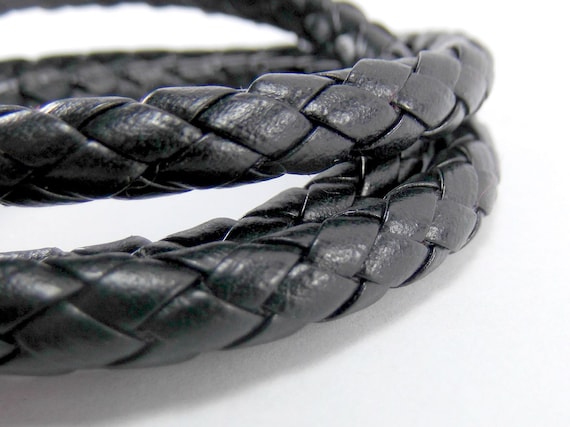 Ouroboros Leather Snake Bracelet Black Snake Wrap Bracelet - Etsy France