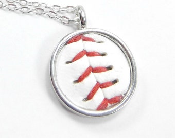 Basebollhalsband - Basebollhänge - Basebollsmycken - Sporthalsband - Lagandahalsband - Sportmamma - Lagmamma - Basebollmamma
