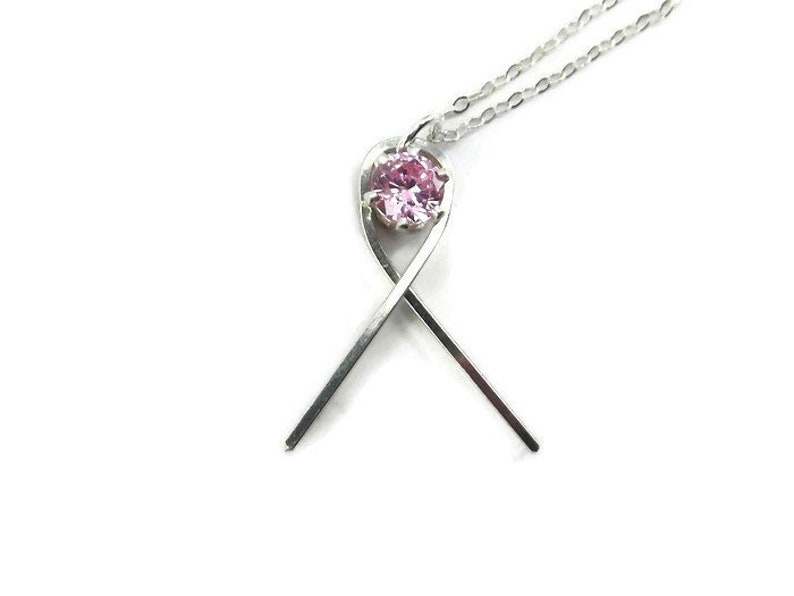 breast cancer awareness necklace Breast cancer awareness necklace