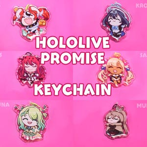 Hololive Promise Keychain