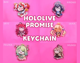 Hololive Promise Keychain
