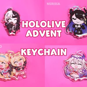 Hololive Advent Keychains