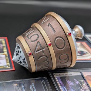 Magic:the Gathering Life Counter | Sensei's Divining Top 3D Printed Spindown Classic + No Cord