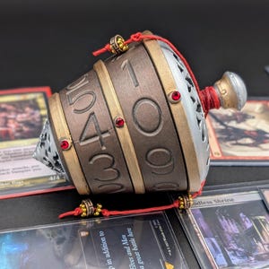 Magic:the Gathering Life Counter | Sensei&#39;s Divining Top 3D Printed Spindown