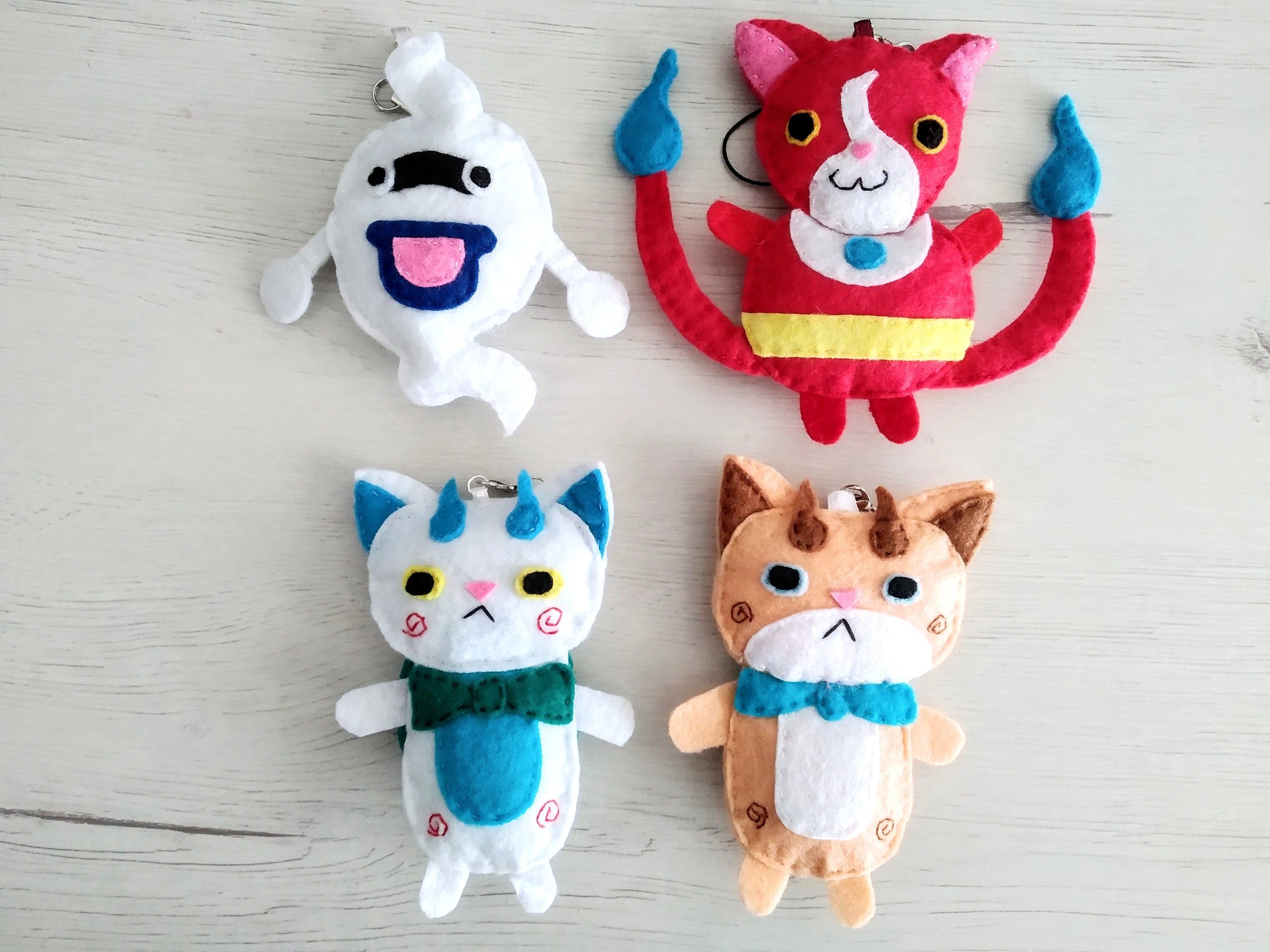 Yokai Watch Kyubi (Nine Tail) Stuffed Toy Plush Doll Japan Yorozu mart  Limited : : Toys & Games