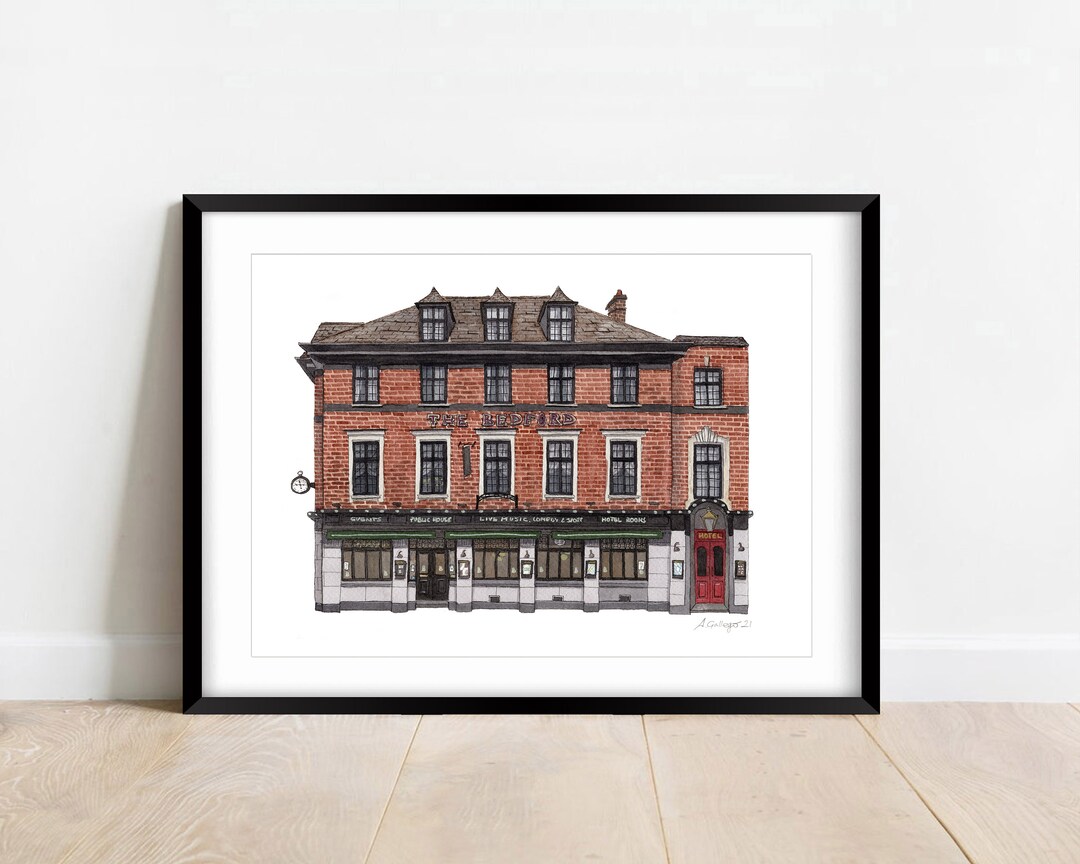 Balham - the Bedford - A5 or A4 Giclée Print (unframed) - South London ...