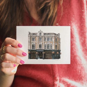 Crystal Palace - The Westow - Greeting card with envelope - South London - London Art - Watercolour illustration